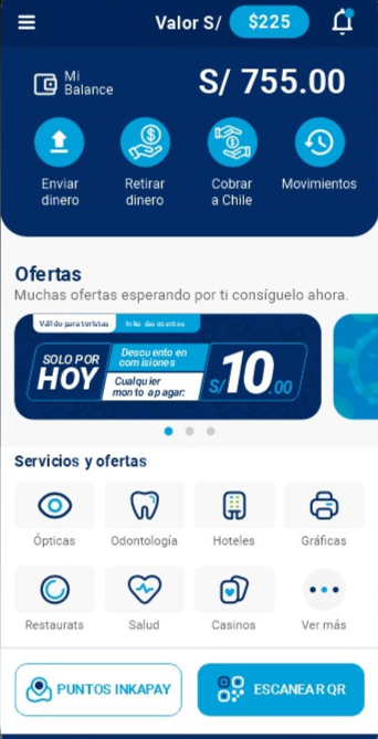 InkaPay App Interface